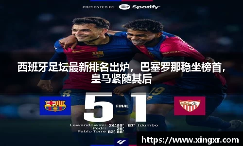 西班牙足坛最新排名出炉，巴塞罗那稳坐榜首，皇马紧随其后